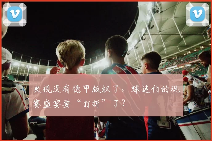 央视没有德甲版权了，球迷们的观赛盛宴要“打折”了？